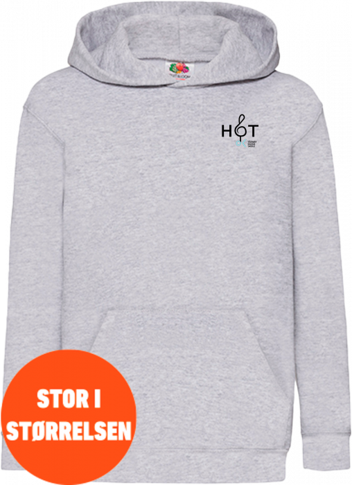 Fruit of the loom - Hot Classic Hoodie Kids - Heather Grey
